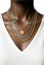 Load image into Gallery viewer, CALI GIRL LAYERED NECKLACE - Gemstones&amp;Co