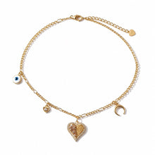 Load image into Gallery viewer, HEARTLESS CHARMED NECKLACE - Gemstones&amp;Co