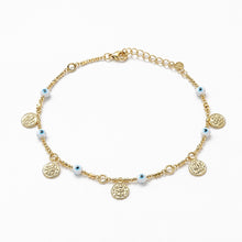Load image into Gallery viewer, CHARMED EYE NECKLACE - Gemstones&amp;Co