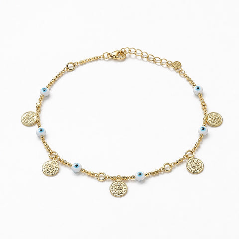 CHARMED EYE NECKLACE - Gemstones&Co