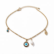 Load image into Gallery viewer, PEALRY EYE NECKLACE - Gemstones&amp;Co