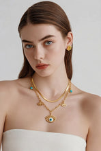 Load image into Gallery viewer, CALI GIRL LAYERED NECKLACE - Gemstones&amp;Co