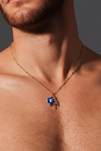 Load image into Gallery viewer, ROCKY EVIL EYE NECKLACE - Gemstones&amp;Co
