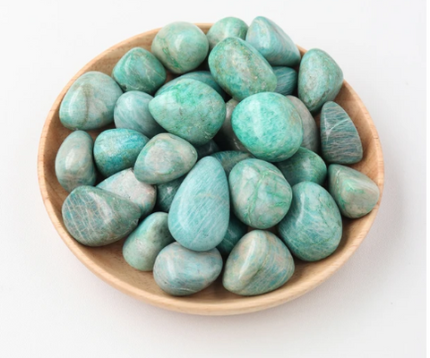 Amazonite Tumbled Stones - Gemstones&Co