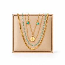 Load image into Gallery viewer, CALI GIRL LAYERED NECKLACE - Gemstones&amp;Co