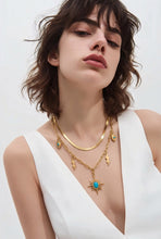 Load image into Gallery viewer, CALI GIRL LAYERED NECKLACE - Gemstones&amp;Co